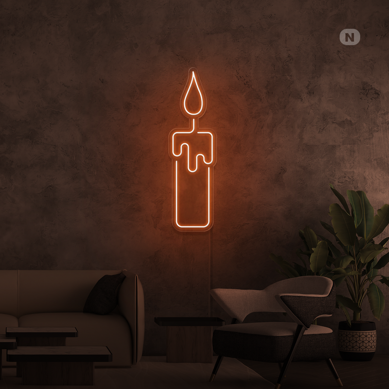 Sinal de néon Vela