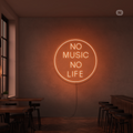 Sinal de néon Music