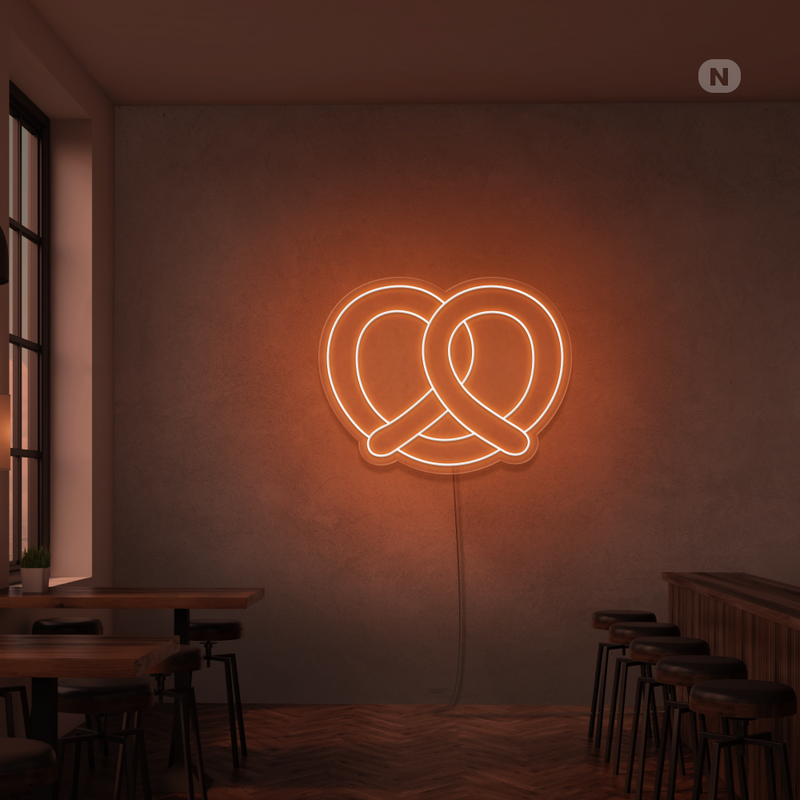 Sinal de néon padeiro