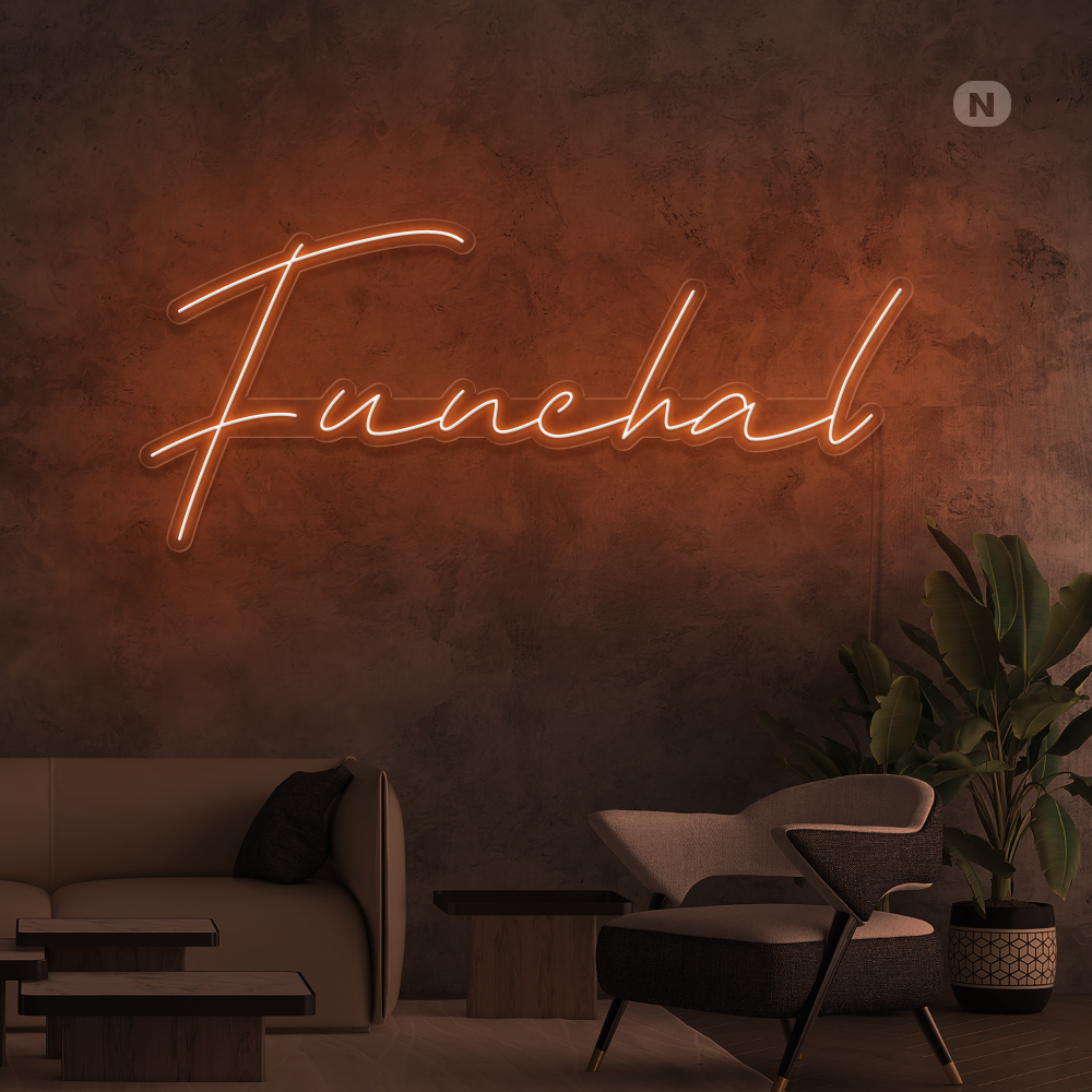 Sinal de néon Funchal