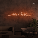 Sinal de néon Love 2