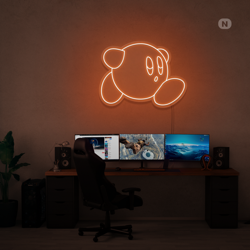 Sinal de néon Kirbee