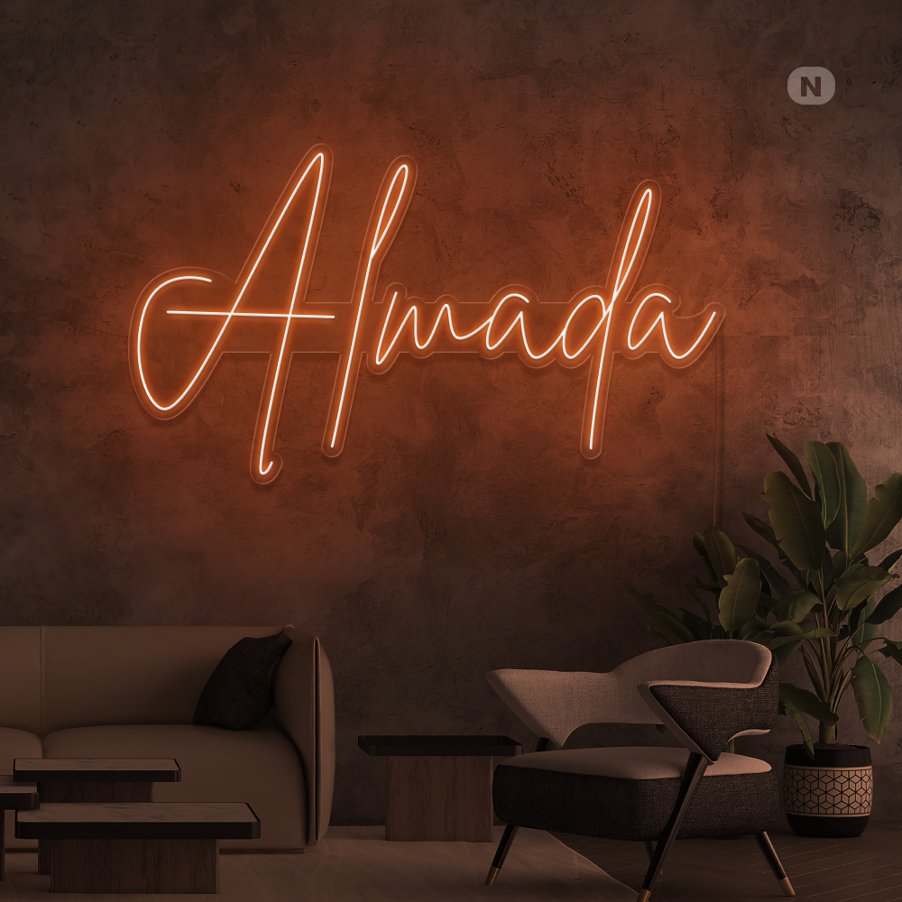 Sinal de néon Almada