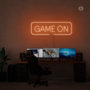 Sinal de néon Game On