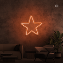 Sinal de néon Estrela