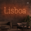 Sinal de néon Lisboa