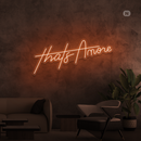 Sinal de néon Thats Amore