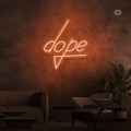 Sinal de néon Dope