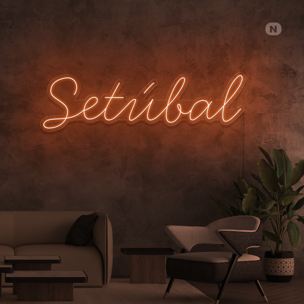 Sinal de néon Setubal