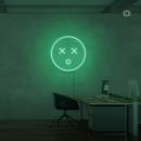 Sinal de néon Emoji