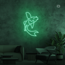 Sinal de néon Peixe