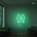 Sinal de néon Sanita