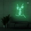 Sinal de néon Condividere l'amore