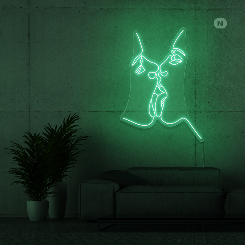 Sinal de néon Condividere l'amore