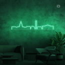 Sinal de néon Skyline