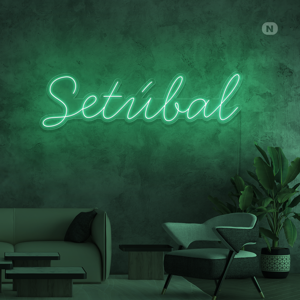 Sinal de néon Setubal