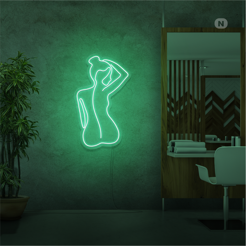 Sinal de néon Corpo
