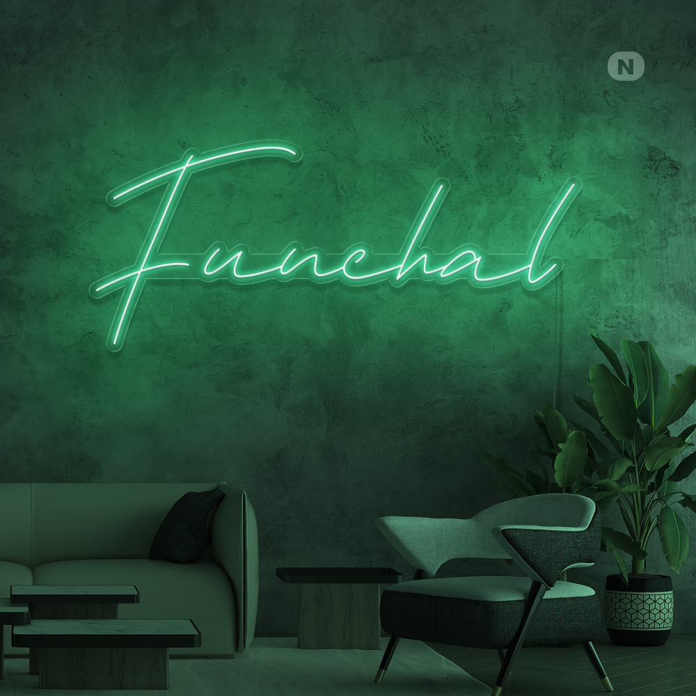 Sinal de néon Funchal