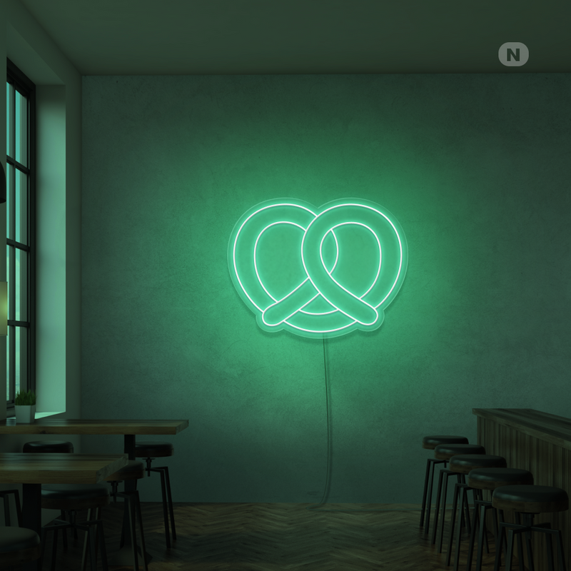 Sinal de néon padeiro