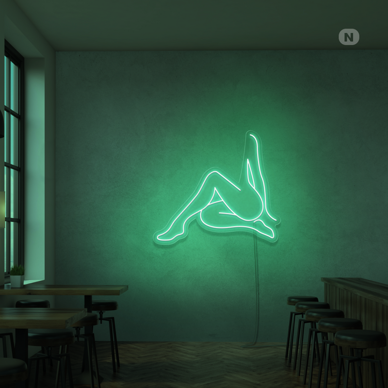 Sinal de néon Ragazza sexy