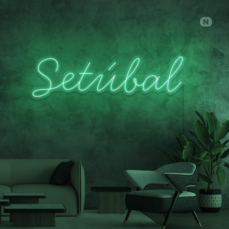 Sinal de néon Setubal