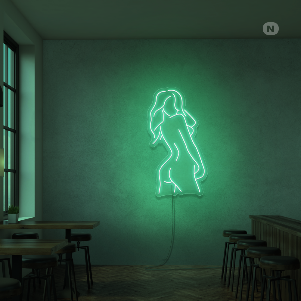 Sinal de néon Rapariga Exótica