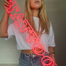 Sinal de néon Tattoo