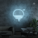 Sinal de néon Pôr do sol