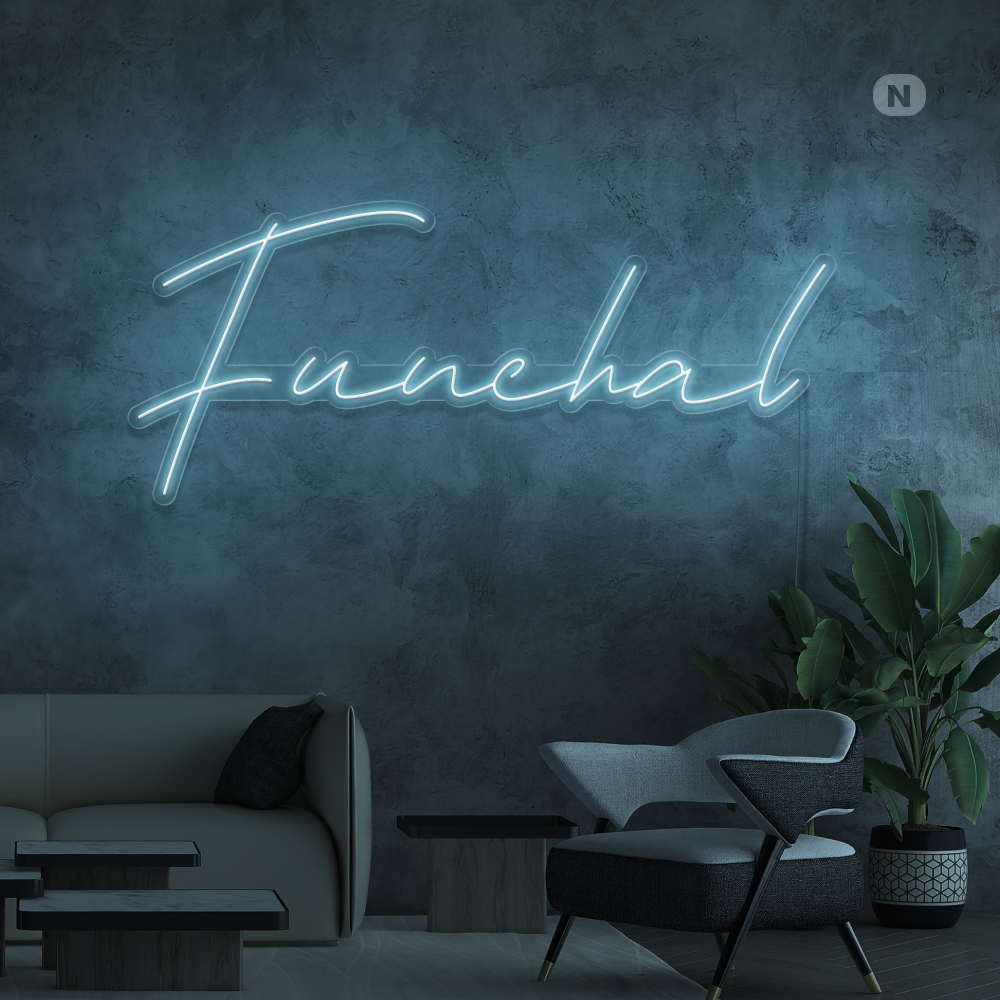 Sinal de néon Funchal