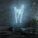 Sinal de néon Rock & Roll