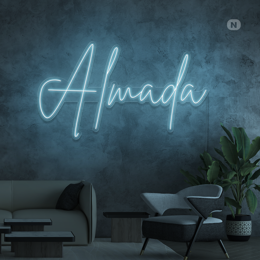 Sinal de néon Almada