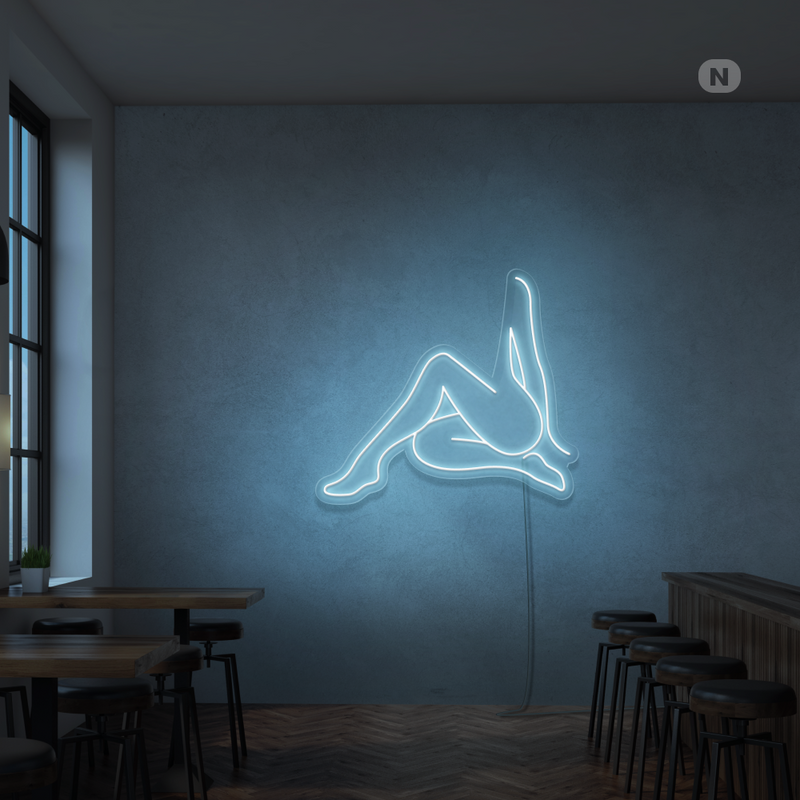 Sinal de néon Ragazza sexy