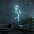 Sinal de néon Flamingo