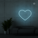 Sinal de néon Coração