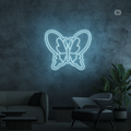 Sinal de néon Borboleta