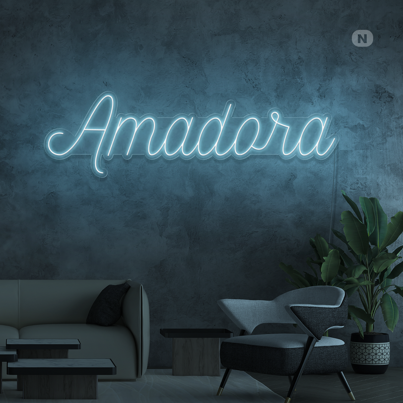 Sinal de néon Amadara