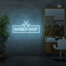 Sinal de néon Barber Shop