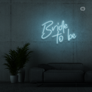 Sinal de néon Bride To Be