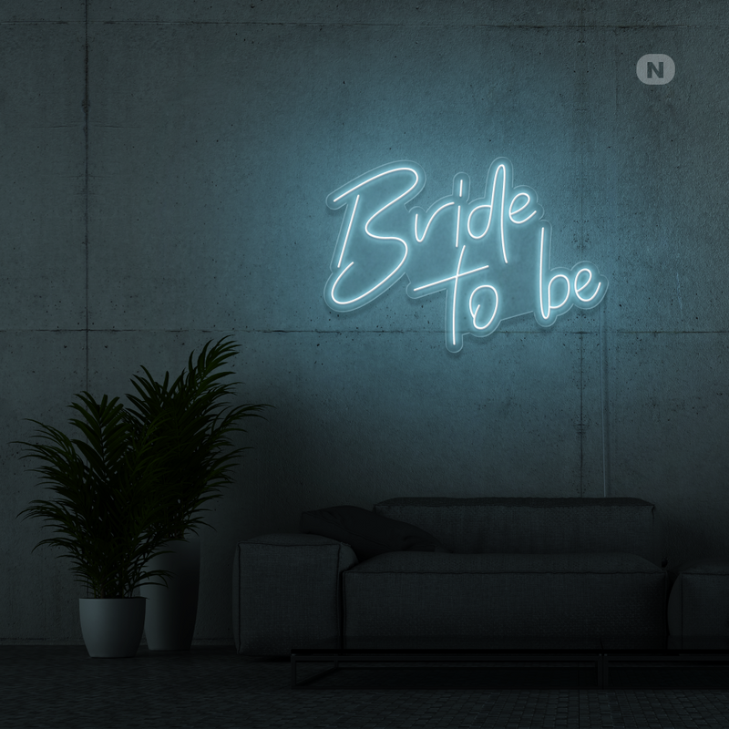 Sinal de néon Bride To Be