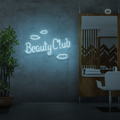 Sinal de néon Beauty Club
