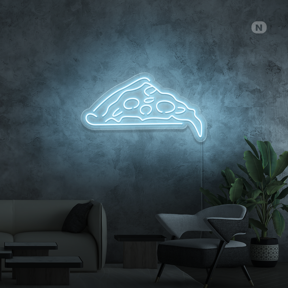 Sinal de néon Pizza