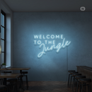 Sinal de néon We're All Mad Here