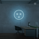 Sinal de néon Emoji