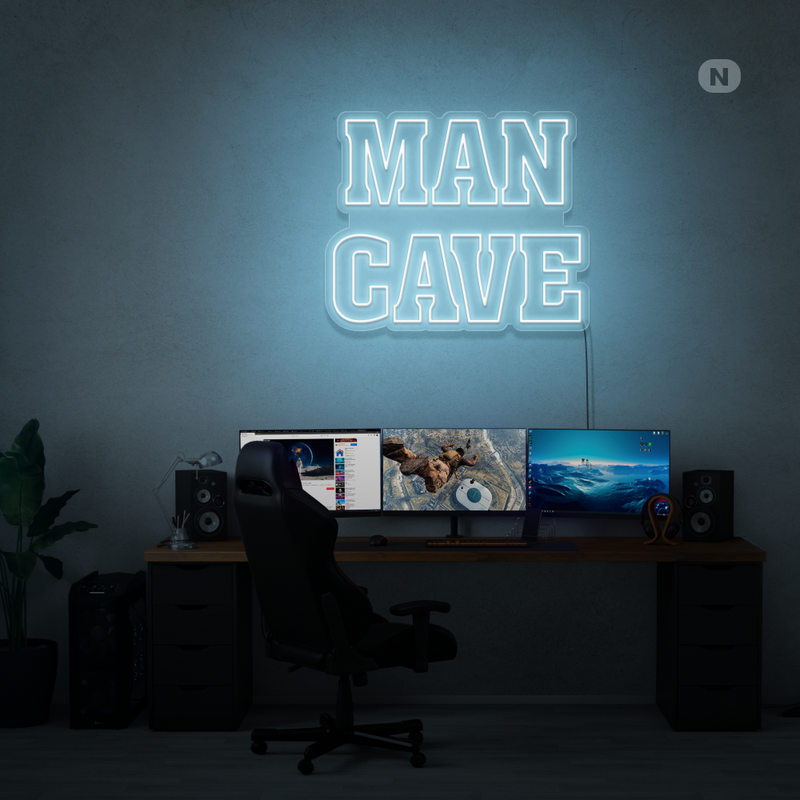 Sinal de néon Man Cave