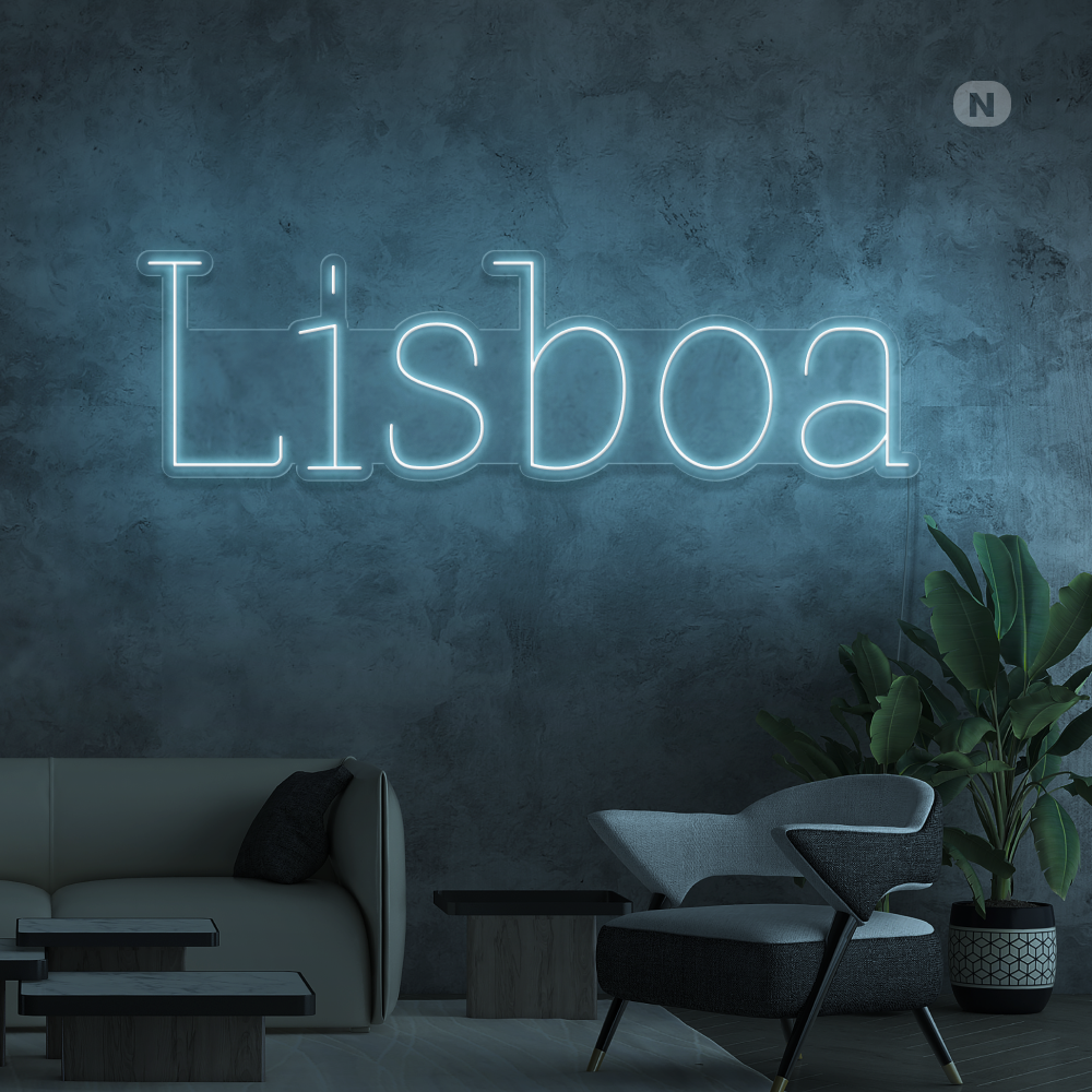 Sinal de néon Lisboa