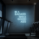 Sinal de néon Gym Quote