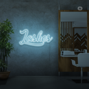 Sinal de néon Lashes