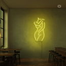 Sinal de néon Ragazza sexy