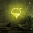 Sinal de néon Pôr do sol