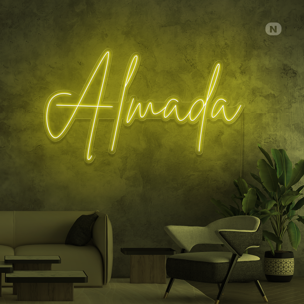 Sinal de néon Almada